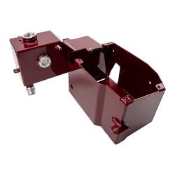 Wehrli Custom Fabrication - Wehrli WCF100203-RED Coolant Tank & Battery Box for 17-25 6.7L Power Stroke - Image 2