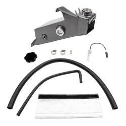 Wehrli Custom Fabrication - Wehrli WCF100284-GB Gloss Black Coolant Tank Placement for 19-24 Cummins 6.7L - Image 1
