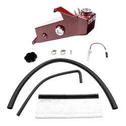 Wehrli Custom Fabrication - Wehrli WCF100284-RED Coolant Tank OEM Placement for 19-24 Cummins 6.7L Red - Image 1