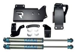 Superlift - Superlift 92770-1 Dual Steering Stabilizer Kit KING Cyl 14-25 RAM 2500/3500 4WD- - Image 1