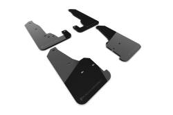 Rally Armor - Rally Armor MF134-UR-BLK-MBK Black Mud Flap/Metallic Black Logo - Image 1