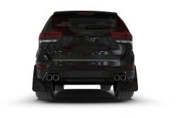 Rally Armor - Rally Armor MF134-UR-BLK-MBK Black Mud Flap/Metallic Black Logo - Image 2