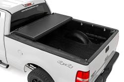 Rough Country Suspension Systems - Rough Country 47214650B Lo-Pro Hard Folding Tonneau Cover 04-14 Ford F150 6.5' - Image 2