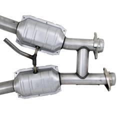 BBK Performance Parts - BBK Performance 2.5" Long H-Pipe w/Converters 94-95 Mustang 5.0L 1563 - Image 3