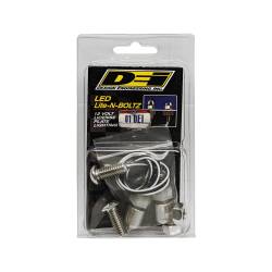 Design Engineering - Design Engineering 30309 Lite'N Boltz License Plate Light Polished Dome Head - Image 3