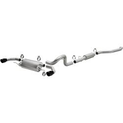 MagnaFlow Exhaust Products - MagnaFlow 19702 Overland Series Black Chrome Cat-Back System - Image 1