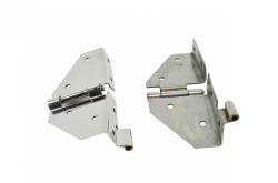 Kentrol - Kentrol 30427 Windshield Hinge NoMirror Holes Pair for 76-95 Jeep Wrangler CJ/YJ - Image 2