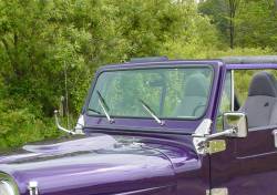 Kentrol - Kentrol 30544 Polished Windshield Wiper Arms Pair for 68-86 Jeep CJ - Image 5