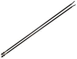 Kentrol - Kentrol 50517 Black Strut Rod Kit for 72-86 Jeep CJ - Image 1