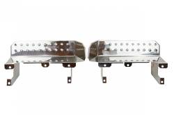 Kentrol - Kentrol 30432 Polished Side Steps Pair for 76-95 Jeep Wrangler CJ7 & YJ - Image 2
