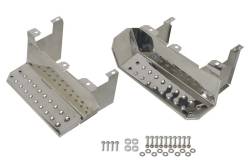 Kentrol - Kentrol 30432 Polished Side Steps Pair for 76-95 Jeep Wrangler CJ7 & YJ - Image 1