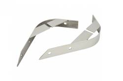 Kentrol - Kentrol 30404 Polished Rear Body Guard Pair for 55-86 Jeep CJ - Image 2