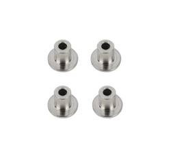 Kentrol - Kentrol 30713 PolishedOEM Anti-Theft Door Nuts 07-18 Jeep Wrangler JK 2DR - Image 2