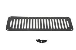 Kentrol - Kentrol 50458 Powdercoat Black Hood Vent 8 Holes for 87-95 Jeep Wrangler YJ & TJ - Image 1