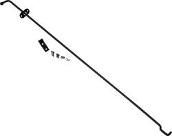 Kentrol - Kentrol 50523 Black Hood Prop Rod for 97-06 Jeep Wrangler TJ - Image 1