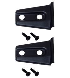 Kentrol - Kentrol 80019 Textured Black Hood Hinge Overlays Pair for 07-18 Jeep Wrangler JK - Image 1