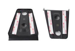 Kentrol - Kentrol 80019 Textured Black Hood Hinge Overlays Pair for 07-18 Jeep Wrangler JK - Image 3