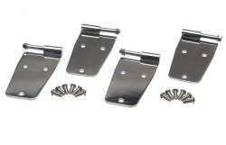 Kentrol - Kentrol 30474 4Pc Door Hinge Set w/o Mirror Hole for 76-93 Jeep Wrangler CJ/YJ - Image 1