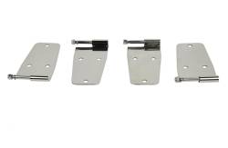 Kentrol - Kentrol 30474 4Pc Door Hinge Set w/o Mirror Hole for 76-93 Jeep Wrangler CJ/YJ - Image 2