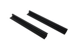 Kentrol - Kentrol 80584 Textured Black Entry Guards Pair for 07-18 Jeep Wrangler JK 2DR - Image 1