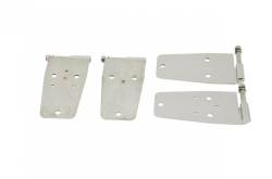 Kentrol - Kentrol 30420 Polished Door Hinge Set 4pc for 76-93 Jeep Wrangler CJ & YJ - Image 3