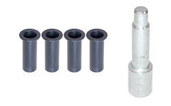 Kentrol - Kentrol 70011 Textured Black Door Hinge Liners for 18+ Jeep Wrangler JL 2DR - Image 1