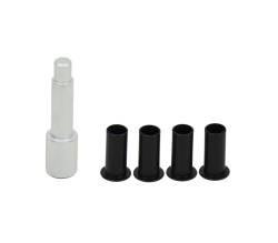 Kentrol - Kentrol 70001 Textured Black Door Hinge Liners for 07-18 Jeep Wrangler JK 2DR - Image 1