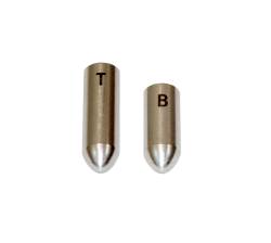 Kentrol - Kentrol 30716 Polished Door Alignment Pins for 97-18 Jeep Wrangler TJ & JK - Image 1