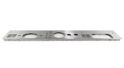 Kentrol - Kentrol 30562 Brushed Silver Dash Panel w/o Radio Opening for 76-86 Jeep CJ - Image 2
