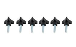 Kentrol - Kentrol 70006 Black 6PC Hardtop Screws for 97-02 Jeep Wrangler TJ - Image 3