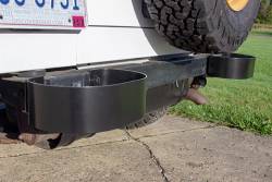Kentrol - Kentrol 50438 Black Bumperettes Pair for 76-95 Jeep Wrangler CJ & YJ - Image 8