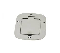 Kentrol - Kentrol 30559 Polished Billet Style Gas Hatch 77-95 Jeep Wrangler CJ & YJ - Image 2