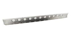 Kentrol - Kentrol 30429WH Polished 54" Front Bumper w/Holes for 45-86 Jeep CJ - Image 4