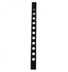 Kentrol - Kentrol 50429 Powdercoat Black 54" Front Bumper w/Holes for 45-86 Jeep CJ - Image 5