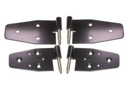 Kentrol - Kentrol 50719 Door Hinge Set Of 4pc Black for 03-06 Jeep Wrangler TJ - Image 1