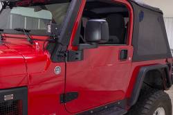 Kentrol - Kentrol 50719 Door Hinge Set Of 4pc Black for 03-06 Jeep Wrangler TJ - Image 7