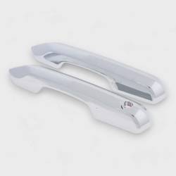 Trim Illusion - Trim Illusion DH338 Front Door Handle Covers Chrome Ford Mustang - Image 2