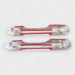 Trim Illusion - Trim Illusion DH338 Front Door Handle Covers Chrome Ford Mustang - Image 3