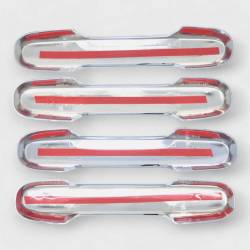 Trim Illusion - Trim Illusion DH340 Front/Rear Door Handle Covers Chrome for Honda Pilot - Image 3