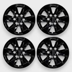 Trim Illusion - Trim Illusion WSK729-17BLK 17" OE Wheel Skin Covers Black Silverado/Sierra - Image 1
