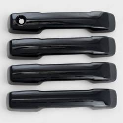 Trim Illusion - Trim Illusion DH6333BLK Front/Rear Door Handle Covers Black for Tundra & Tacoma - Image 1