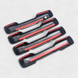 Trim Illusion - Trim Illusion DH6333BLK Front/Rear Door Handle Covers Black for Tundra & Tacoma - Image 3
