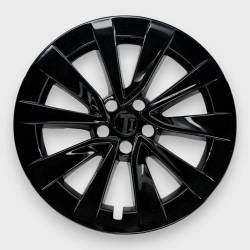 Trim Illusion - Trim Illusion WSK821-19BLK 19" Wheel Covers Black for 17-23 Tesla Model 3 - Image 2