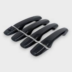 Trim Illusion - Trim Illusion DH6335BLK Front/Rear Door Handle Covers Black Explorer/Edge - Image 2