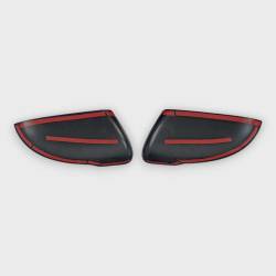 Trim Illusion - Trim Illusion MC6356BLK Front Door Mirror Covers Black for Kia Sorento - Image 3