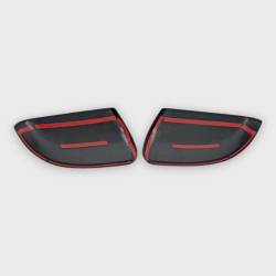 Trim Illusion - Trim Illusion MC6361BLK Front Door Mirror Covers Black Honda Pilot - Image 3