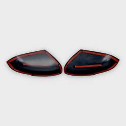 Trim Illusion - Trim Illusion MC6370BLK Front Door Mirror Covers Black Honda Ridgeline/Passport - Image 3