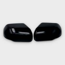 Trim Illusion - Trim Illusion MC6371BLK Front Door Mirror Covers Black for Tundra/Sequoia - Image 1