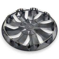 Trim Illusion - Trim Illusion WC101-15BLK 15" Universal Wheel Covers Black - Image 4