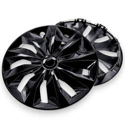 Trim Illusion - Trim Illusion WC101-15BLK 15" Universal Wheel Covers Black - Image 3